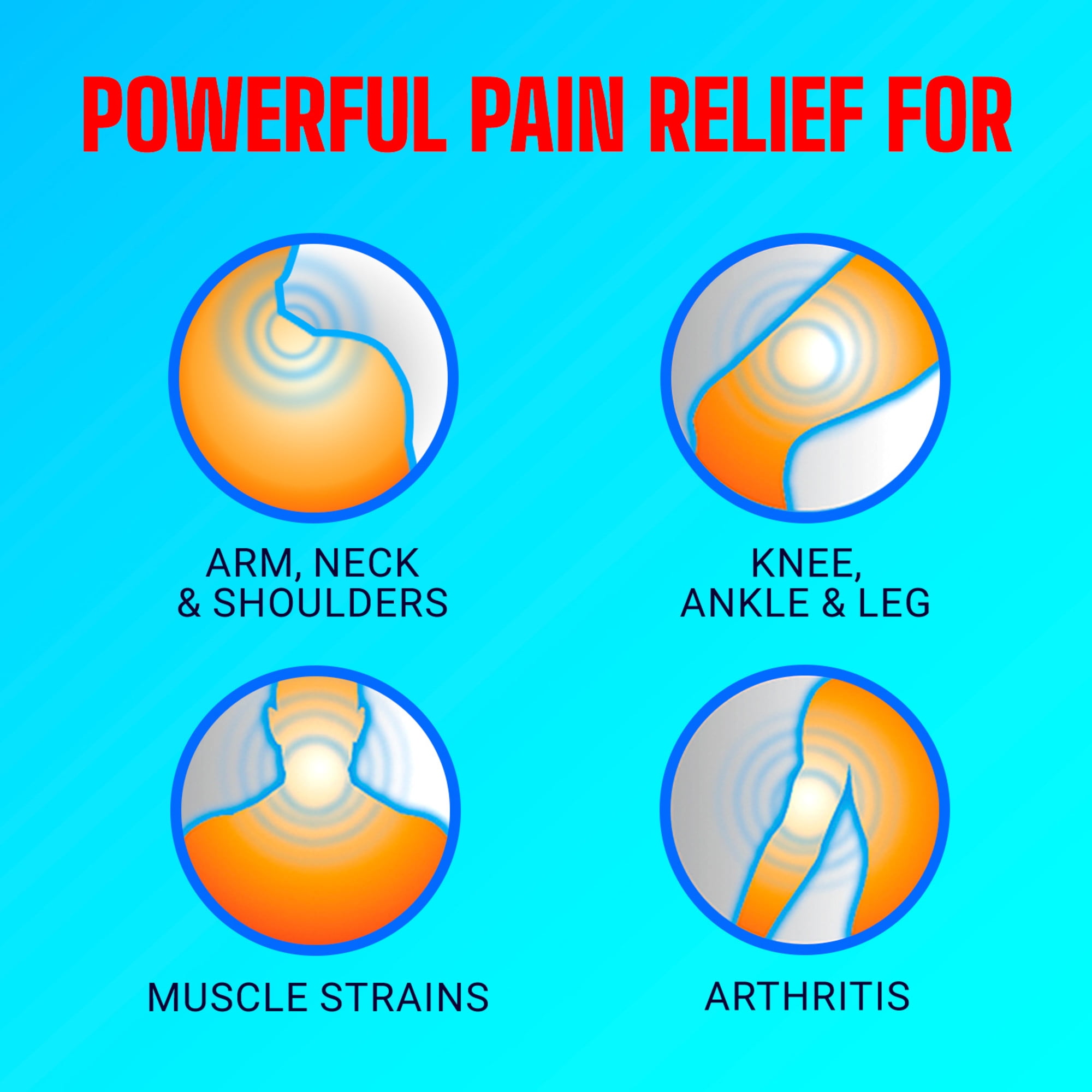 (2 pack) Icy Hot Original Pain Relief Patch, Medium Size Fabric Patches for Arm, Neck and Leg With Menthol 5%, Ice and Heat Contrast Therapy for Backaches, Joints, Muscle Strains and Arthritis, 5 ct.