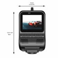 thumbnail image 3 of Dash Cam A505 | Resolución 1080P + 720P - WiFi incorporado de .4 GHz | Super Night Vision - Sensor de estacionamiento con búfer | Grabación en bucle | Gran angular de 170° | Soporta tarjeta SD de, 3 of 7