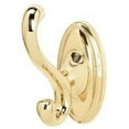 thumbnail image 6 of Alno A8099 Classic 1-3/4"W Traditional Scroll Double Prong Single Wall Mount Solid Brass, 6 of 8