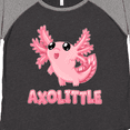 thumbnail image 4 of Inktastic Axolittle- cute baby axolotl Women's Plus Size T-Shirt, 4 of 5