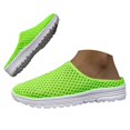 thumbnail image 1 of Slip on Work Shoes for Men Open Back Shoes Closed Toe Slides Breathable Arch Support Slippers Comfort Walking Shoes, 1 of 9