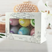 BeautyFrizz 6 Scented Bath Bombs Large Set - Unwind with a Bathing Experience