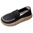 thumbnail image 4 of Zapatos informales para mujer, cómoda, suave, sin cordones, para ropa de calle, parte inferior gruesa para exteriores, trabajo negro 39, 4 of 8
