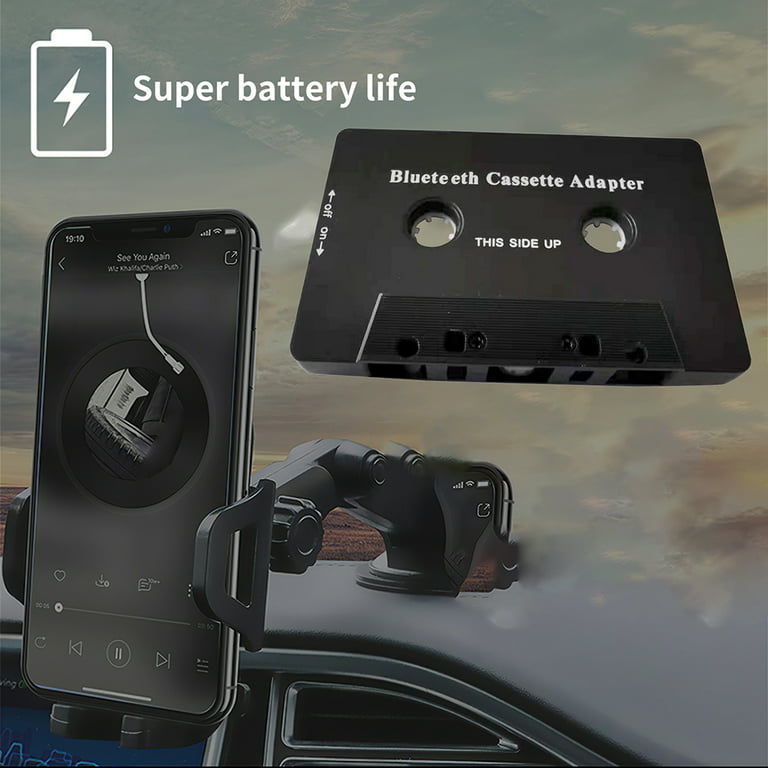  Arsvita Car Audio Bluetooth Cassette Receiver, Tape Player  Bluetooth 5.0 Cassette Aux Adapter : Electronics