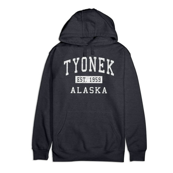 Tyonek Alaska Classic Established Premium Cotton Hoodie