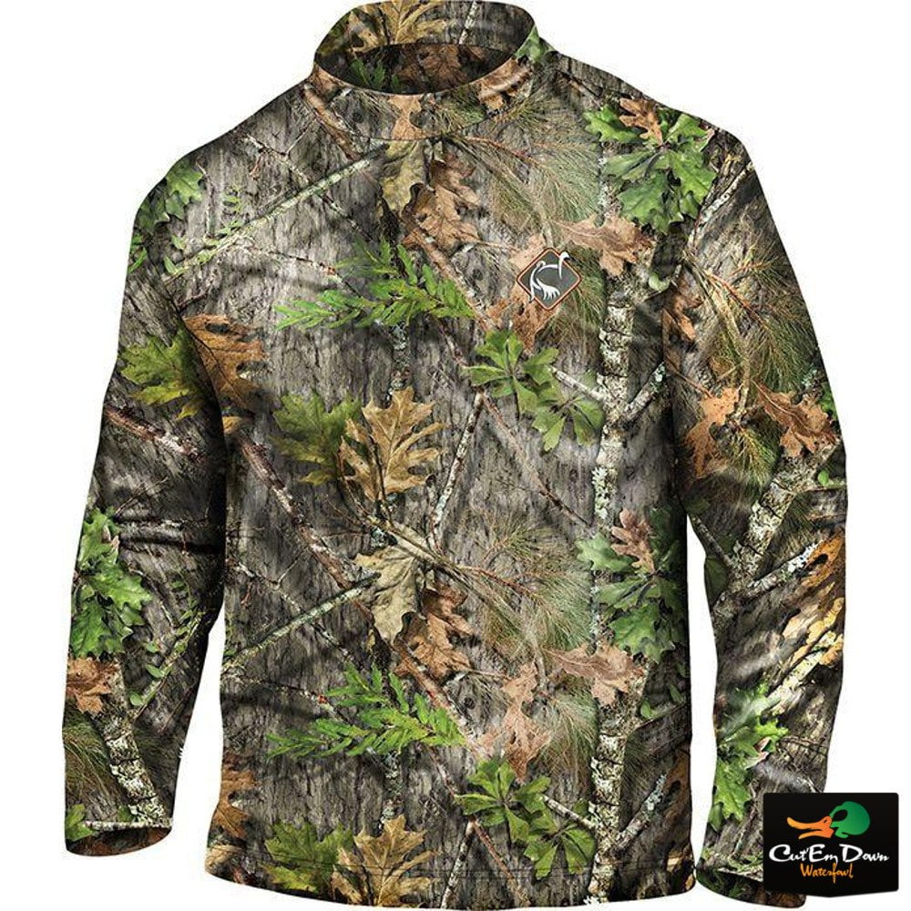 OL' TOM PERFORMANCE LONG SLEEVE MOCK 