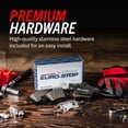 thumbnail image 4 of Power Stop Front and Rear Euro-Stop ECE-R90 Certified Brake Pad and Rotor Kit ESK6666, 4 of 4