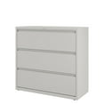 thumbnail image 3 of Hirsh 42 inch Wide 3 Drawer Metal Lateral File Cabinet for Home and Office, Holds Letter, Legal and A4 Hanging Folders, Gray, 3 of 6
