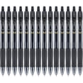 thumbnail image 1 of Bolígrafos de gel PILOT G2 Premium con punta fina de 0,7 mm, color negro, 14 unidades, 1 of 7