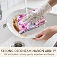 thumbnail image 5 of 2 Pcs Funny Kitchen Towels,Pink Butterfly Flower Pattern Microfiber Dish Towels,Kitchen Tea Towels,Kitchen Towel Set (18" X 26"), 5 of 7