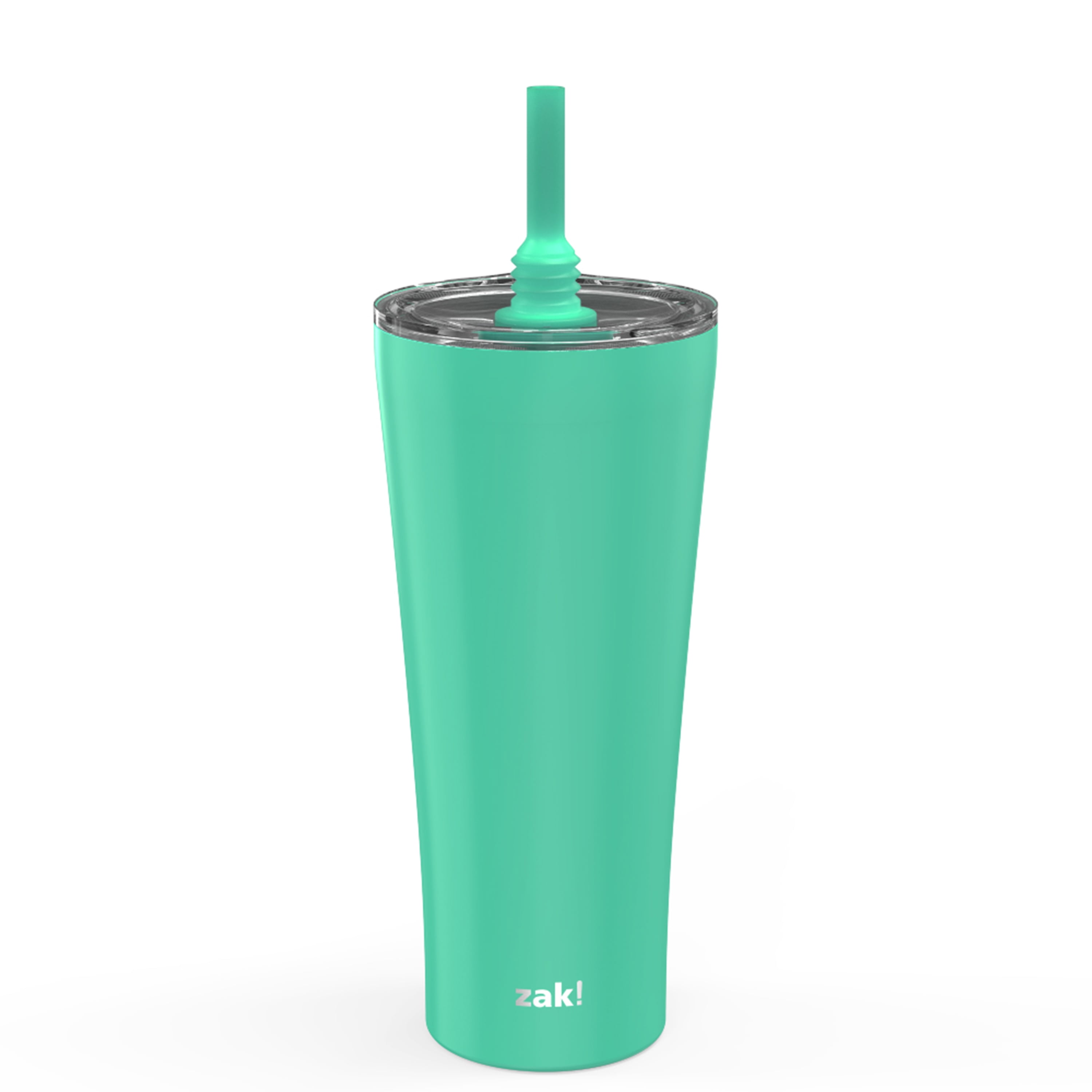 Zak Designs 30 oz Straw Tumbler Alfalfa Silicone and Stainless Steel