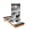 Add Carrying Case, variant on Skip's Garage | Black And White Horses Cornhole Boards | Includes (2) Boards | NO Bags | NO Accessories