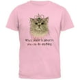thumbnail image 1 of When You're A Princess Cat Adult T-Shirt, 1 of 1