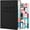Black, variant on NIRMIRO 2027 Daily & Monthly Planner, Jan-Dec 2027, A5 PU Leather with 12 Colorful Tabs, 4 Stickers & Inner Pocket, 5.7"x8.4" Agenda Book for School, Office, Home, Christmas Gift