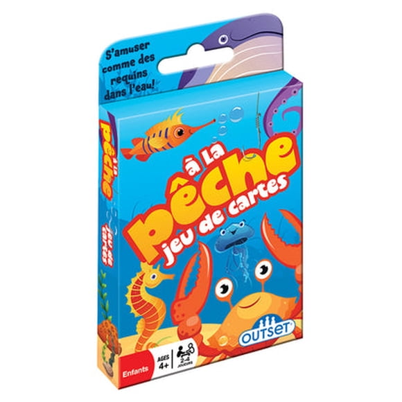 Go Fish Card Game - The Classic Card Game Featured on 36 Over-Sized Cards for 2 to 4 Players Ages 4 and up