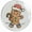 Clear, variant on Oak Creek Trading Company Christmas Ornaments Craft Kit - 12 Piece