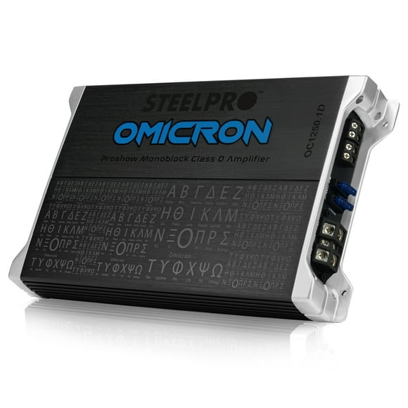 Amplificador Clase D Monoblock 1200w Max Steelpro