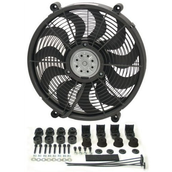 Derale 16217 17" High Output Radiator Fan