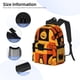 thumbnail image 3 of Fotbe Halloween Banner Symbols Mochila Ligera Casual para Laptop para Hombres y Mujeres, Mochila Impermeable de Uso Diario, Mochila para Universidad, 3 of 6