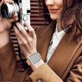 thumbnail image 5 of Modern Stainless Steel Mesh Band for Men Women Breathable Minimalist Watch Straps for Flat Interface Watch, 5 of 5