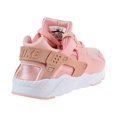 thumbnail image 3 of Nike Huarache Run SE Little Kids' Shoes Storm Pink/Rust Pink/White 859591-604, 3 of 6