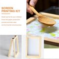 thumbnail image 3 of 3Pcs Wooden Paper Making Papermaking Mould Frame Screen Mesh Tool Kits for Paper Handcraft DIY Paper Craft, 3 of 4