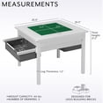 thumbnail image 5 of Life Finds Kids' Play Table with Storage Drawers Designed for Lego Bricks, 5 of 8