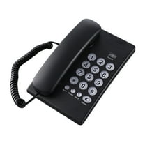 COOLHOOD Corded Landline Telephone Desk House Phone with Large Buttons Home Phone Corded Telephone for Home Office Hotel Bathroom