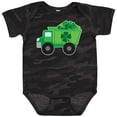 thumbnail image 3 of Inktastic St Patricks Day Irish Clover Dump Truck Childs Boys Baby Bodysuit, 3 of 5