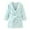 Mint Green, variant on Karoyedx Kid Robes for Girls Boys Robe Kids Hooded Fleece Bathrobe Flannel Pajamas Soft Sleepwear WH2 Size,4-5 Years