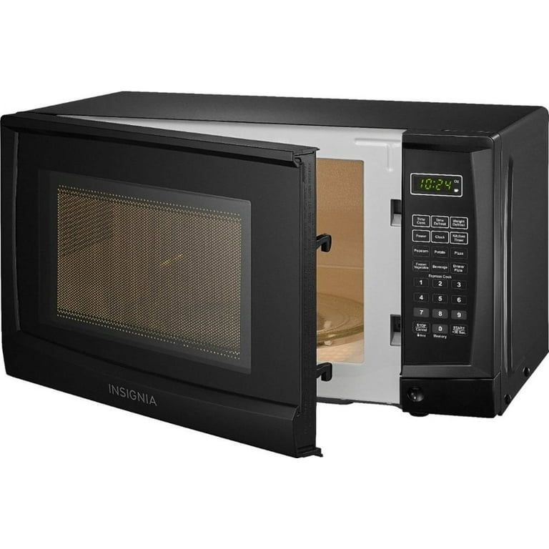 Insignia 1.1 Cubic Feet Microwave Black - Great condition for Sale in  Boston, MA - OfferUp