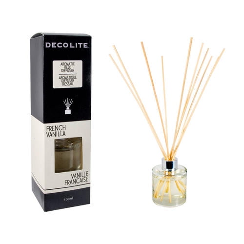 Scented Reed Diffuser, For Aromatherapy,Home Air Freshener 100ml French
