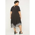 thumbnail image 2 of Catherines Women's Plus Size Stoneywood Stripe A-Line Dress (With Pockets), 2 of 2