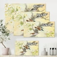 thumbnail image 4 of Designart ' Birds Sitting On A Blossoming Apple Tree ' Traditional Canvas Wall Art Print, 4 of 4