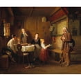 thumbnail image 3 of Friedrich Ortlieb 17x15 Black Modern Framed Museum Art Print Titled - Charitable Children, 3 of 5