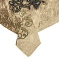 thumbnail image 3 of BSDHOME Summer Design With Bubbles Cotton Linen Tablecloth 60x84 inches Tablecover Desk Table Cloth For Dining Room, Tea Table, Picnics, Parties, 3 of 5