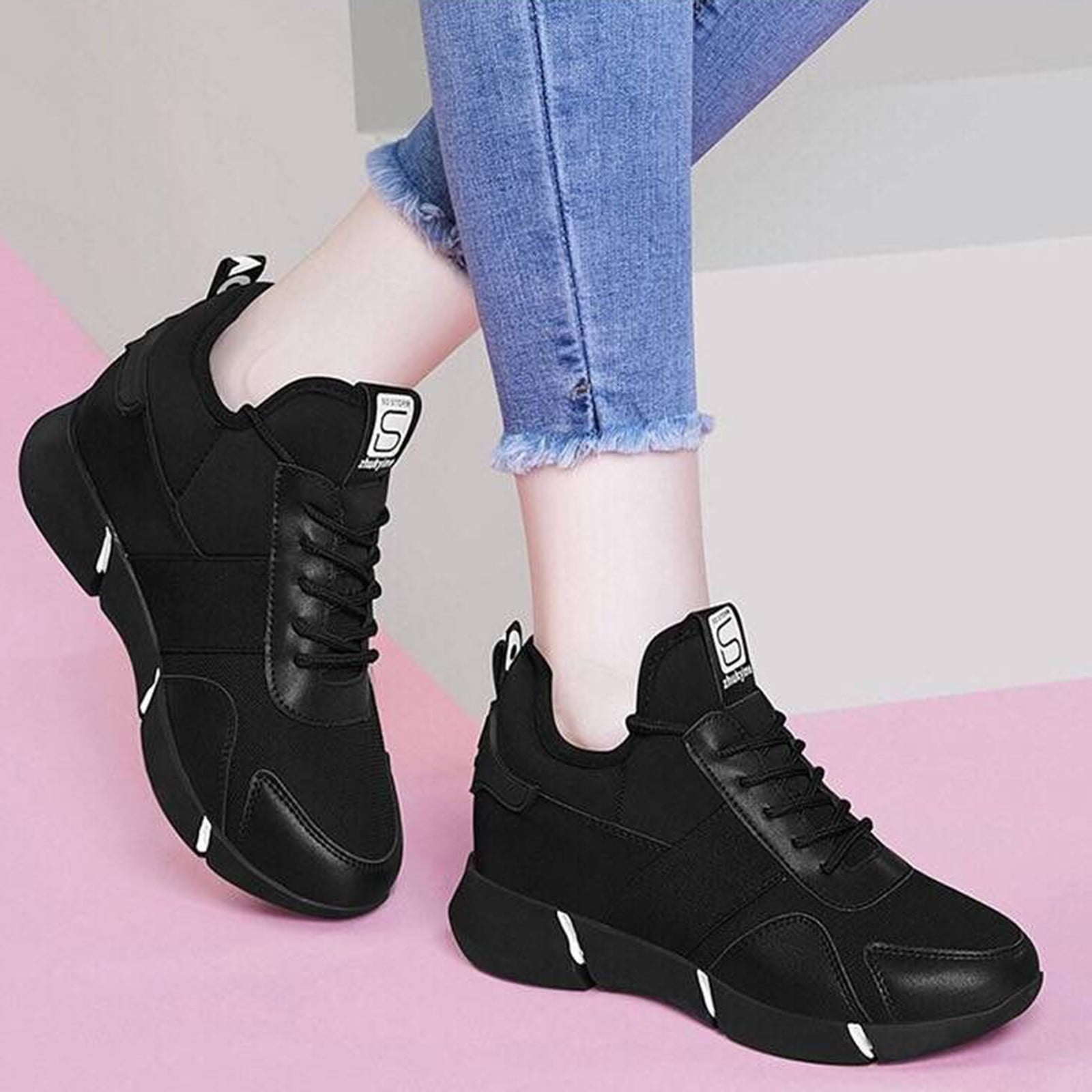 Bread shoes Korean style casual white shoes for women ins couple niche  sports sneakers for men 2023 winter new cotton shoes
