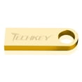 thumbnail image 3 of new TECHKEY usb flash drive 64GB 32GB 16GB 8GB 4GB pen drive pendrive флешка waterproof silver u disk memoria cel usb stick gift, 3 of 5