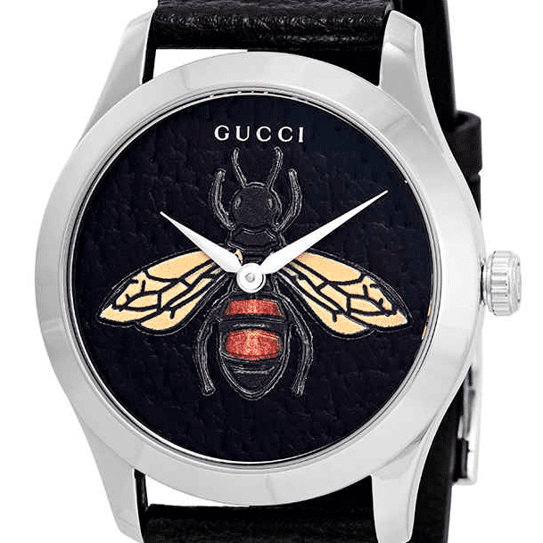 Gucci Women's G-Timeless 126 Bee Quartz 38mm Watch YA1264067