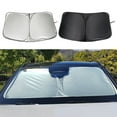 thumbnail image 5 of Car Windshield Sunshade UV Block Fit Chevy Silverado 1500 2500 3500 2014-2018, 5 of 10