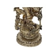 thumbnail image 3 of 43 Inch Superfine Embellished Krishna Brass - Grand Handmade Statue, 3 of 4