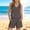 Gray, variant on Caywon Womens 2 Piece Tank Top and Shorts Set V Neck Sleeveless Loungewear Drawstring Waist With Pockets Breathable Wrinkle-Free Casual Loose Fit Summer Beach Daily Wear Conjunto de Ropa para Mujer