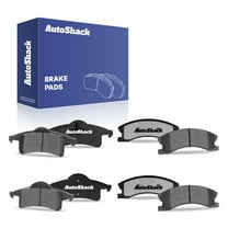 AutoShack Front & Rear Ceramic Brake Pad Set | Replacement for 1999-2004 Jeep Grand Cherokee | 8-PC