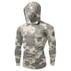 thumbnail image 4 of Ceisia Sun Protection Hooded Shirt | UPF Camouflage Long-Sleeve | Unisex Fitted Face Mask Top for Outdoor Activities Gift, 4 of 9