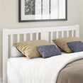 thumbnail image 1 of Pemberly Row Queen Solid Wood Headboard with USB Charger in White, 1 of 8