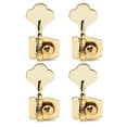 thumbnail image 1 of lionlar Pack of 4 Pcs Open Right Handed Tuner Tuning Pegs Set for Bass Guitar Golden, 1 of 6