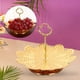 thumbnail image 3 of Soporte de hierro para postres, pasteles, bandeja para galletas, estante para almacenar frutas, estante para servir 1 nivel, 3 of 6