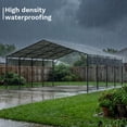 thumbnail image 6 of Patiowell 20'x20' Outdoor metal Carport,Heavy Duty Carport with UV-Resistant Roof, All-Weather Shelter for Cars, Trucks, Boats & Lawn Equipment, 6 of 7