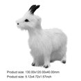thumbnail image 3 of MesaSe Lifelike Goat Model Christmas Tree Decorative Pendant Goat Sculptures Best Gifts, 3 of 8