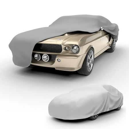 Budge Ultra Car Cover, Breathable, UV & Water-Resistant Car Protection, Size 3 for Midsize Vehicles